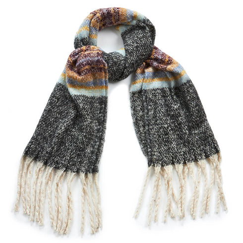 Verde Γυναικείο Κασκόλ 06-1013 Μαύρο